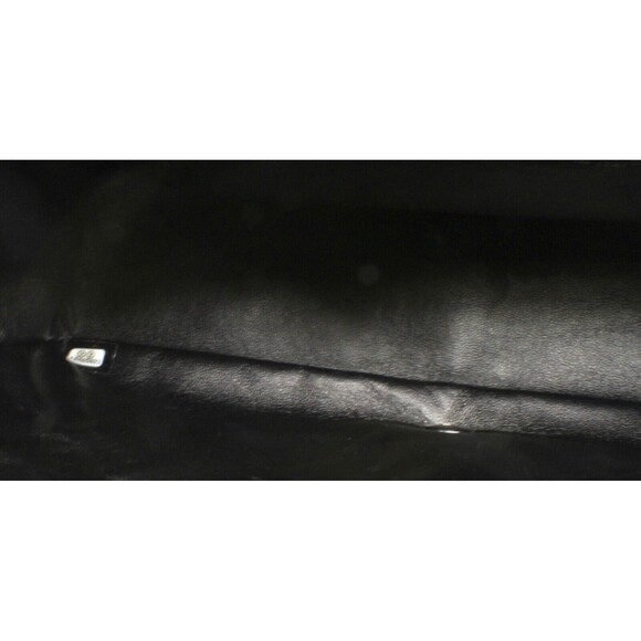 Chanel Classic Single Flap Bag Chevron Patent Maxi Black - Picture 10 of 13